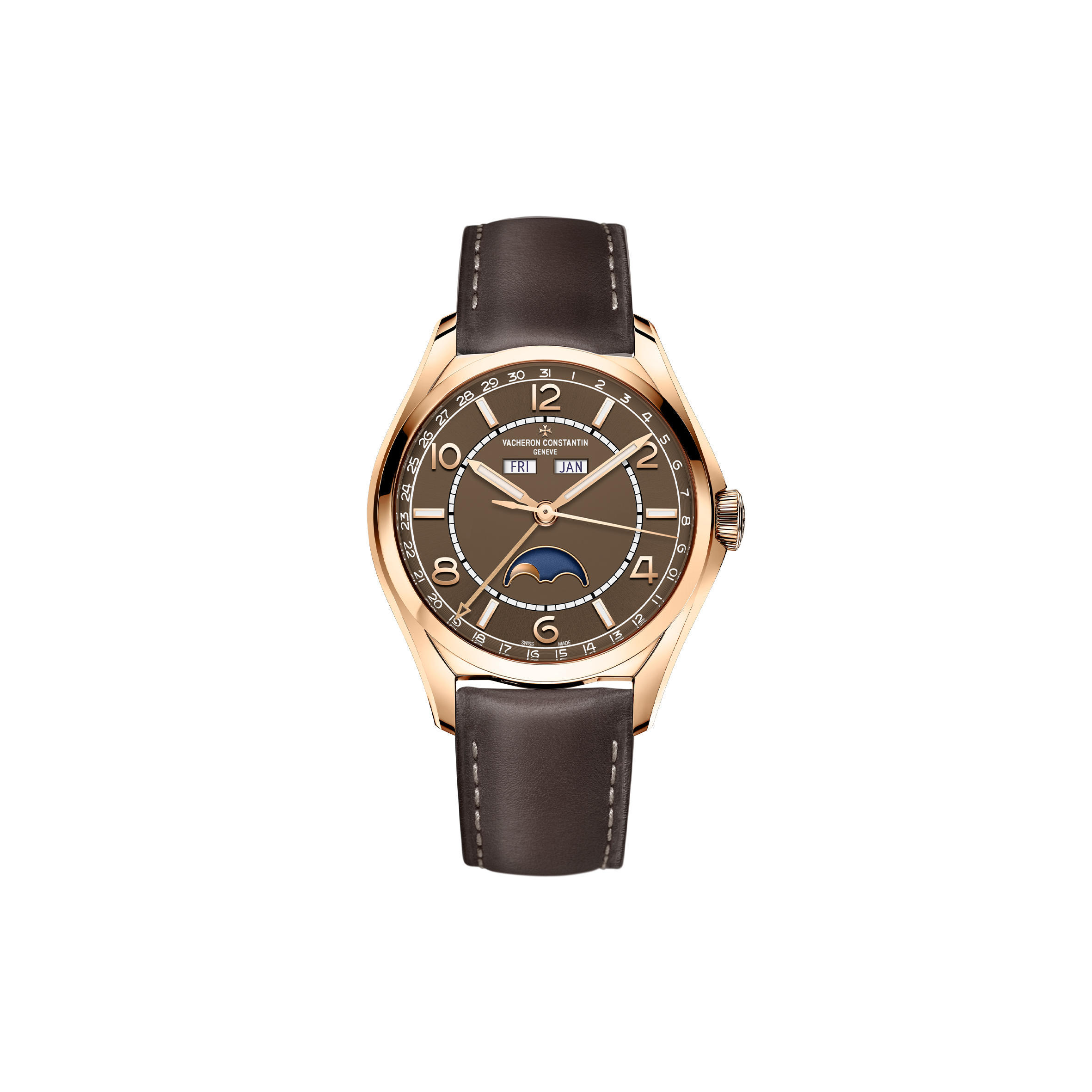 vacheron Co*sta*t*n fiftysix complete calendar 40 mm pink gold watch 4000e/000r-b065